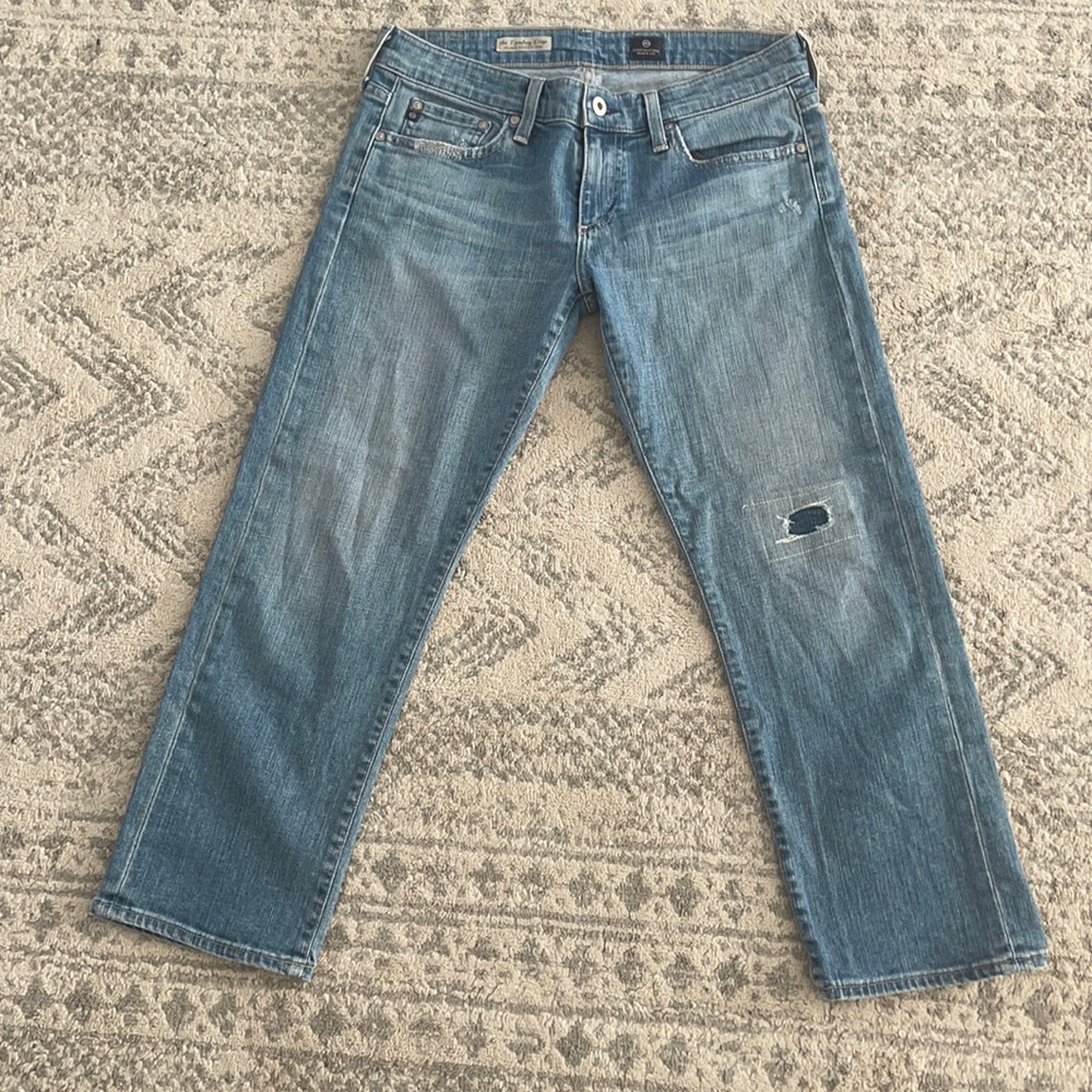 AG the Tomboy Crop - relaxed straight crop